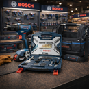 ZESTAW BOSCH BEZPRZEWODOWY: WIERTARKO-WKRĘTARKA + WALIZKA Z WIERTŁAMI I BITAMI, Z 70% RABATEM I TORBĄ CAŁKOWICIE GRATIS.