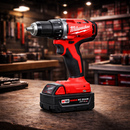 PROFESJONALNY ZESTAW MILWAUKEE – WIERTARKO-WKRĘTARKA M18 BRUSHLESS + 2 AKUMULATORY REDLITHIUM + ORYGINALNA ŁADOWARKA + WZMOCNIONY PLECAK MILWAUKEE – 70% TANIEJ