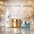 PAKIET PREMIUM DO PIELĘGNACJI TWARZY – LA ROCHE-POSAY TOLERIANE ULTRA + LANCÔME ABSOLUE + ELEMIS PRO-COLLAGEN