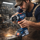 ORYGINALNY ZESTAW BOSCH 18V: WIERTARKO-WKRĘTARKA + SZLIFIERKA KĄTOWA + AKUMULATOR 18V + SZYBKA ŁADOWARKA + ORYGINALNA TORBA BOSCH GRATIS.